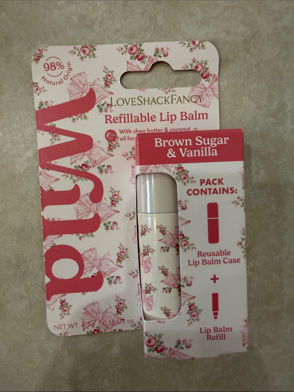 LoveShackFancy x Wild lip gloss